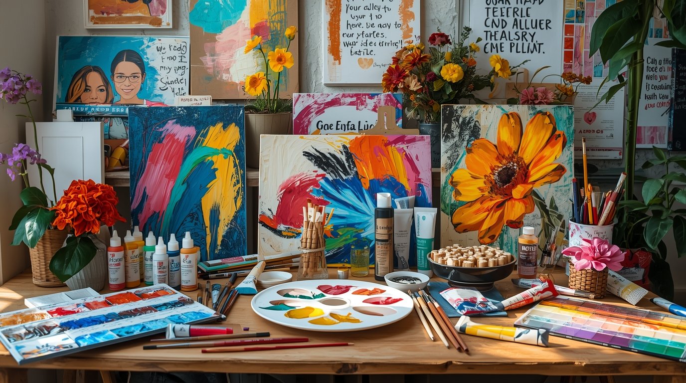 Beginner Acrylics Course