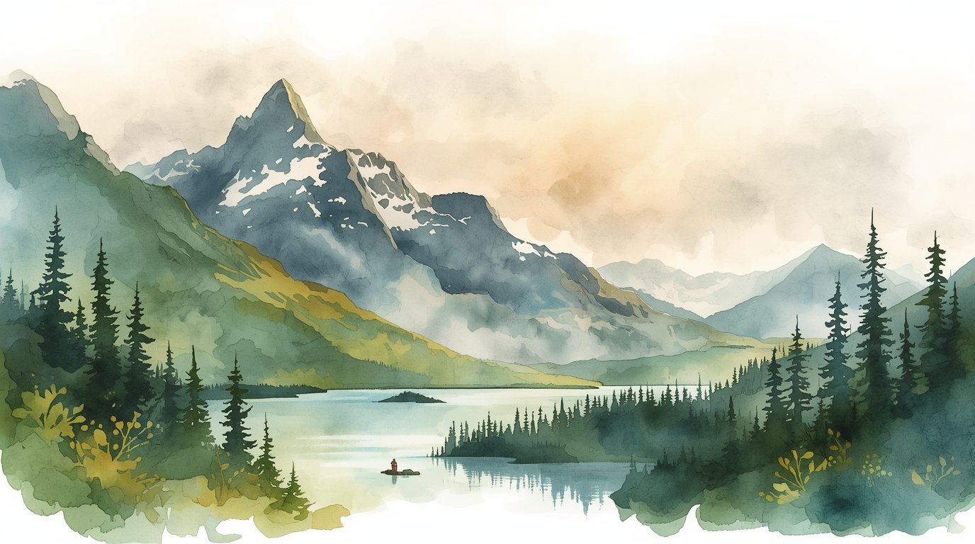 Mountain Scenes in Watercolor Course